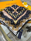 路L家-Monogram Forever羊絨方巾 140*140cm 70%羊絨+30%真絲