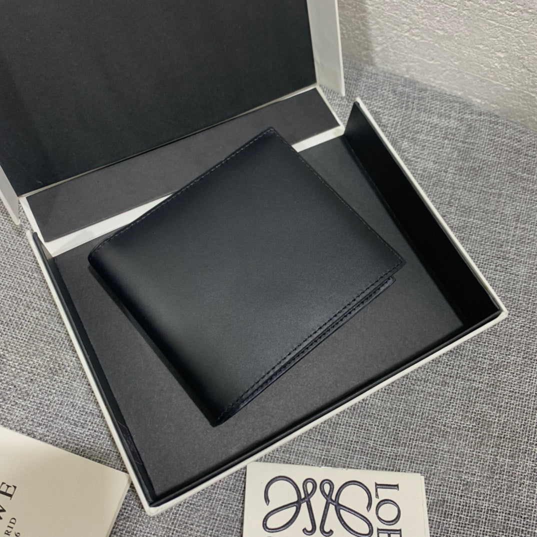 Loewe Brand Bifold Wallet 男款對折短夾