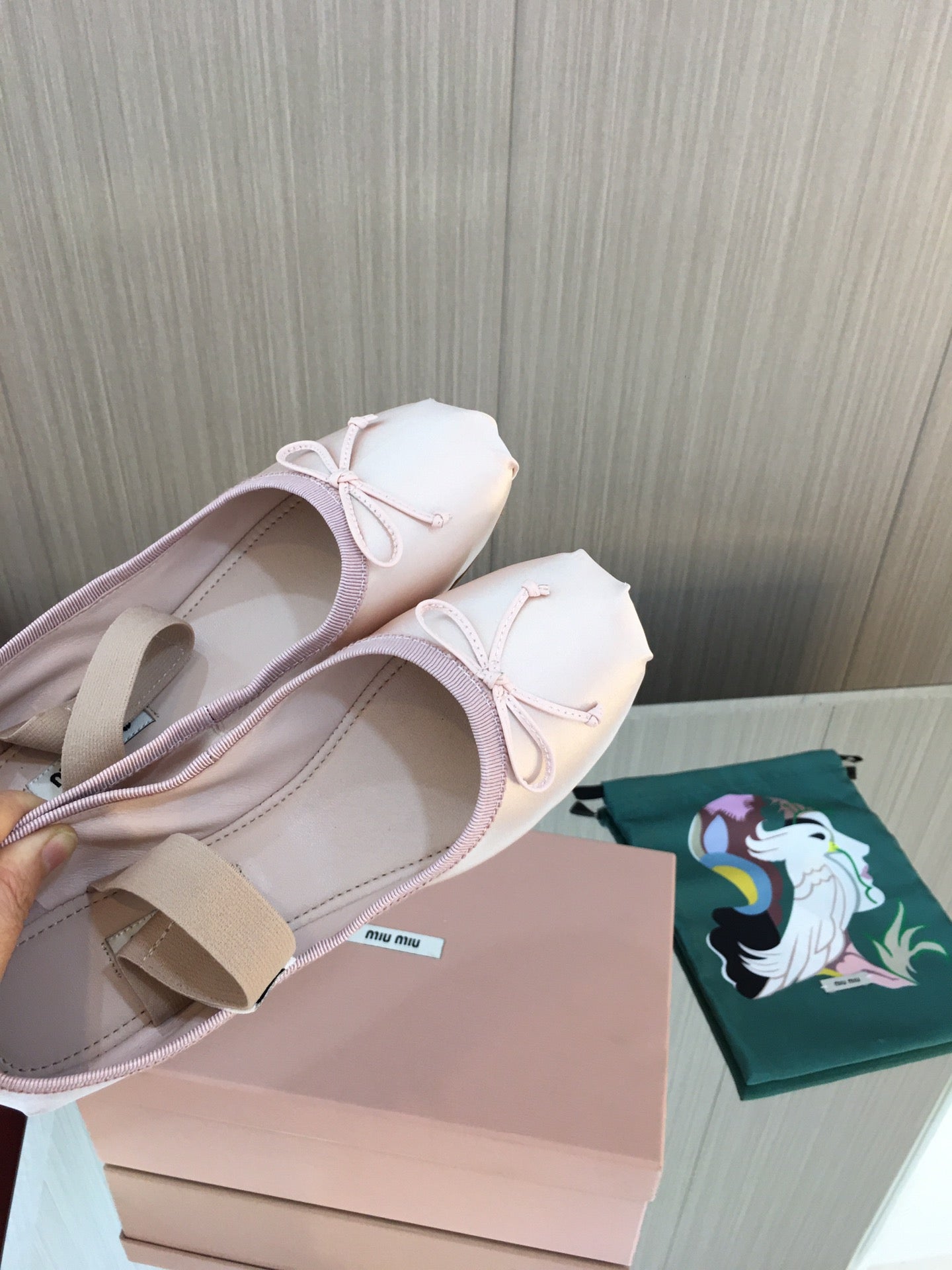 穆M家-2023春夏新款 法式仙女芭蕾舞單鞋 粉色