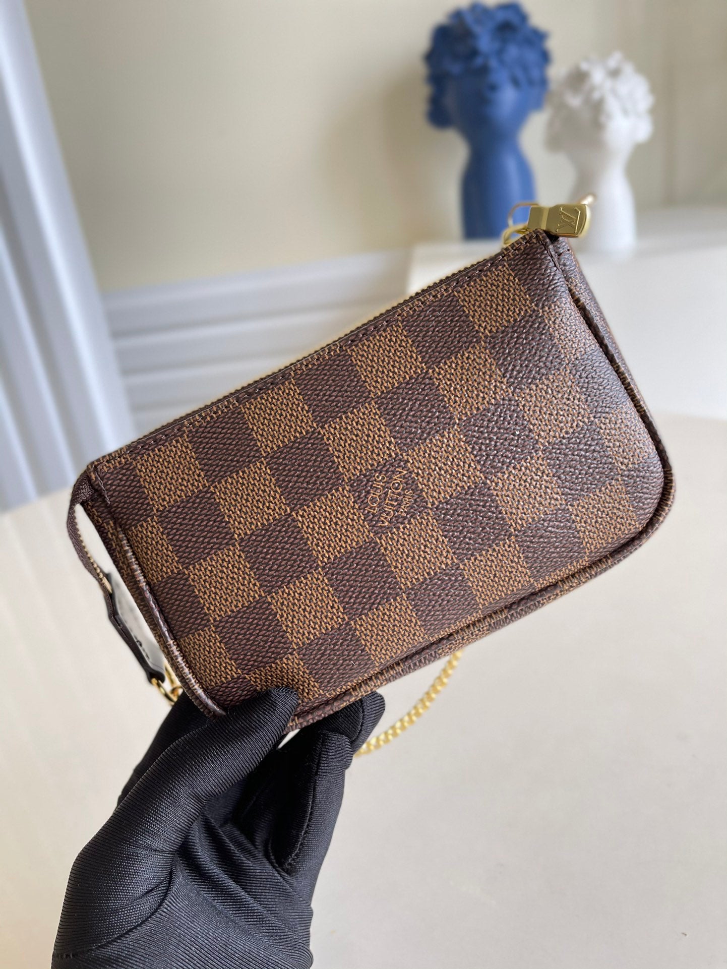LV M58010咖格 MINI POCHETTE ACCESSORIES 小手袋
