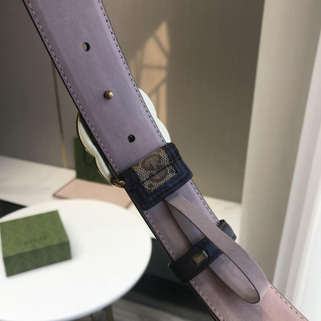 古G家-黑色皮帶-3.0cm