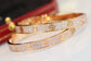 Cartier Love寬版滿天星手鐲