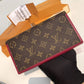 LV M64585 Flore 翻蓋長夾