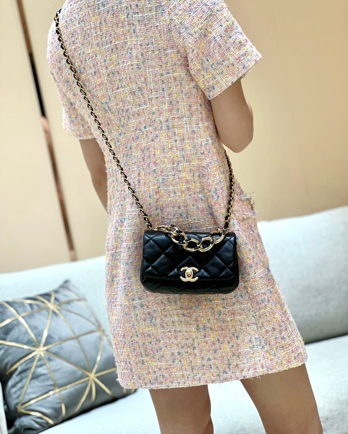 小香家-2022 手工坊系列 粗鏈風琴包 mini