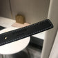 巴B家-黑色銀扣皮帶-2.0cm