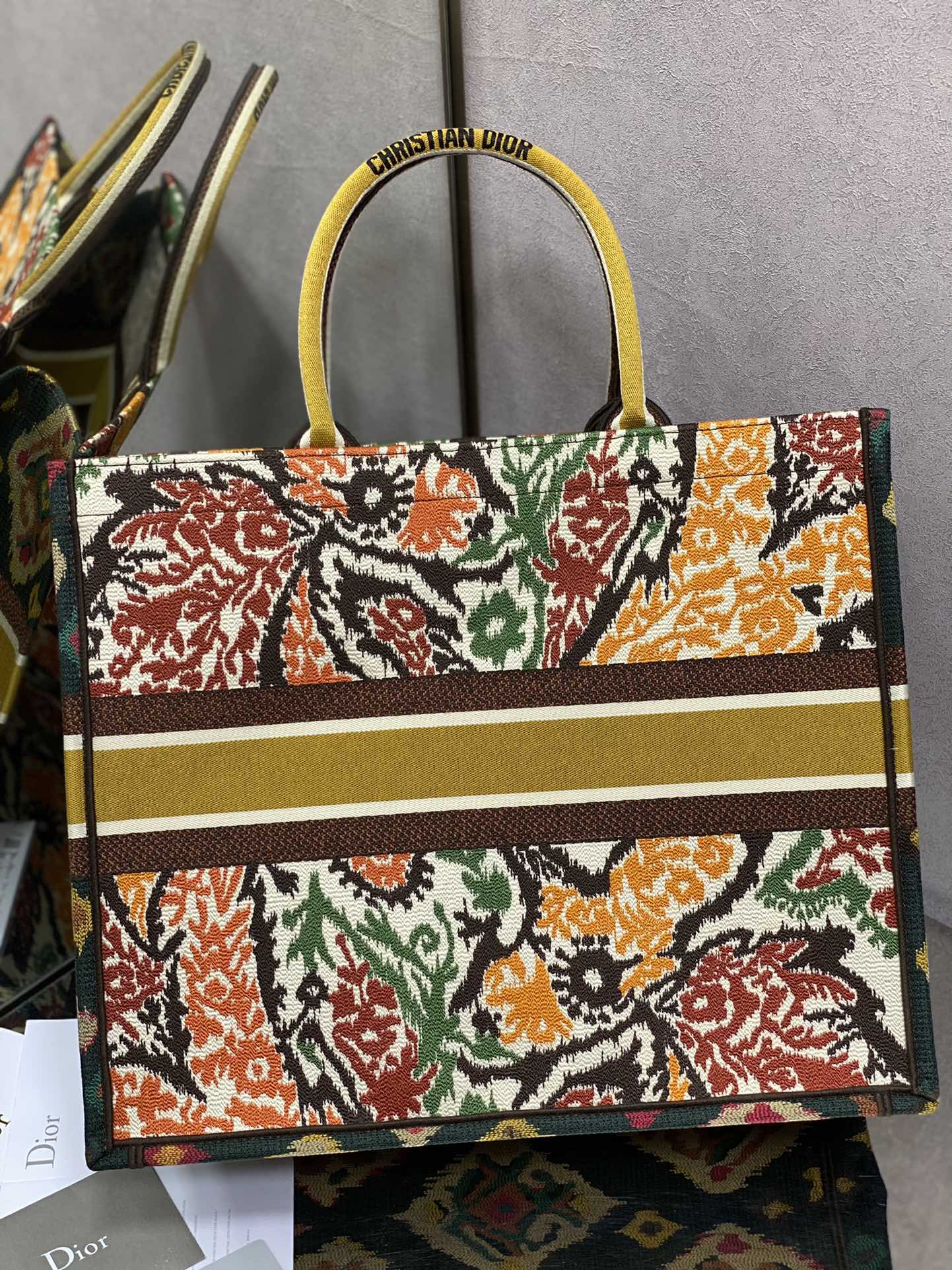 Dior Book Tote-大號41.5cm-安代花