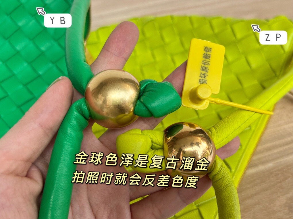 B編織-VENETA Turn小金球 編織包 羊皮 29x31x9