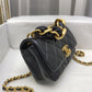Chanel 拋光小羊皮菱格口蓋包