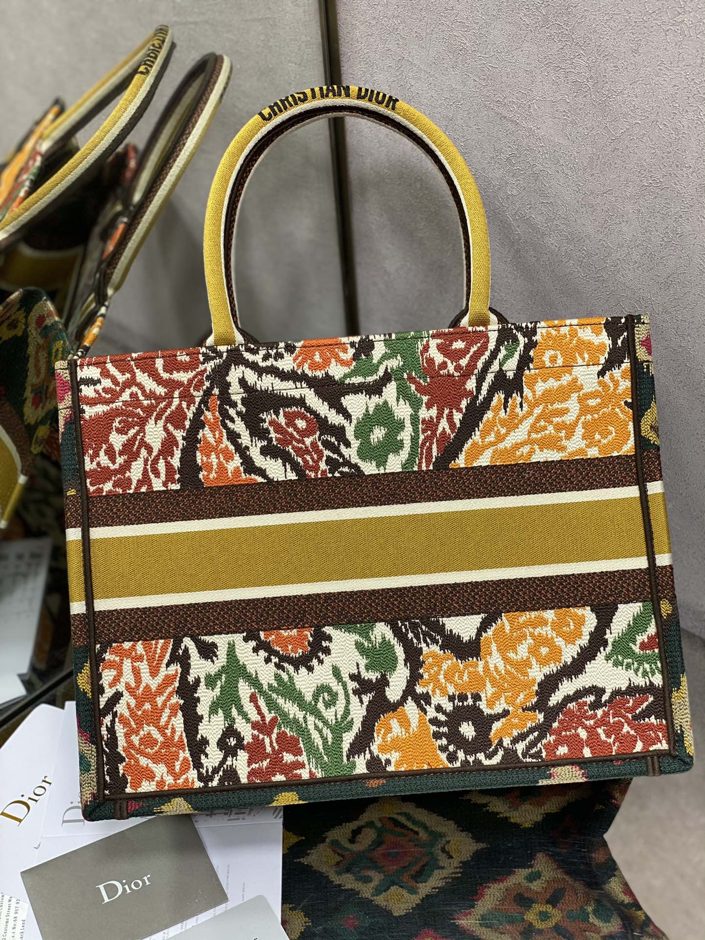 Dior Book Tote-小號36.5cm-安代花