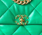 Chanel 19Bag-小號青草綠
