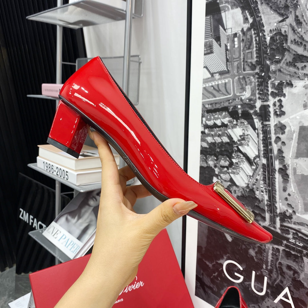 RV 4.5cm方跟-紅