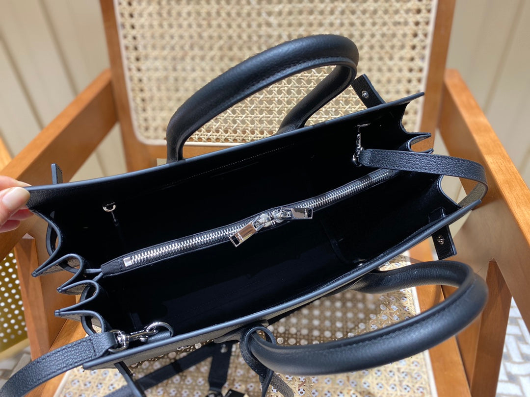 聖Y羅-sac de jour 風琴包山羊紋 黑色 32cm