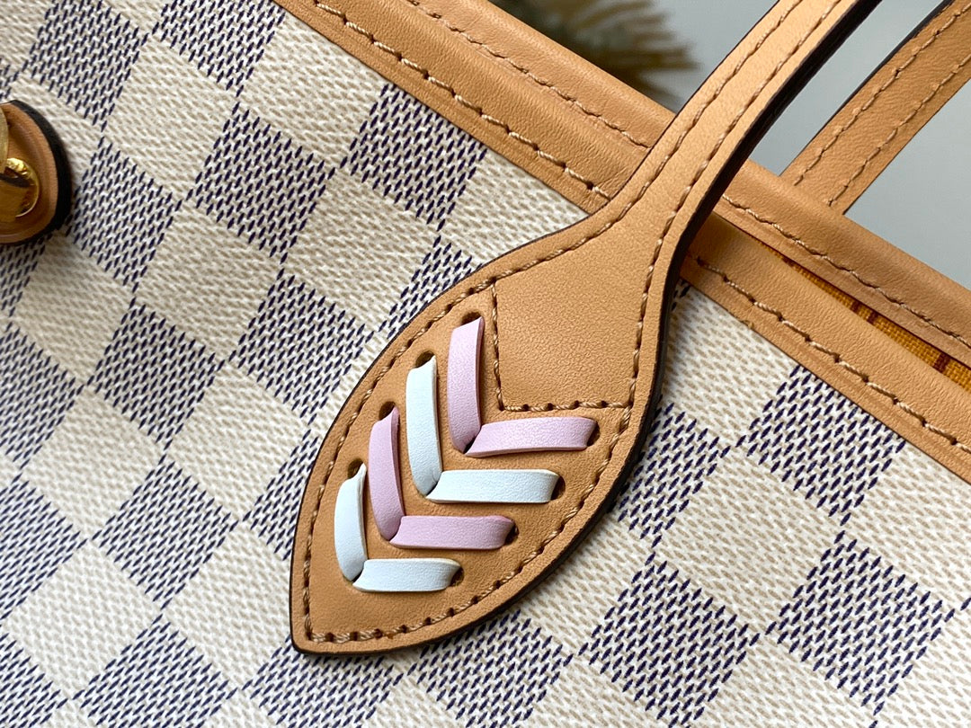 N50047 路L家-Neverfull 經典手袋 白格