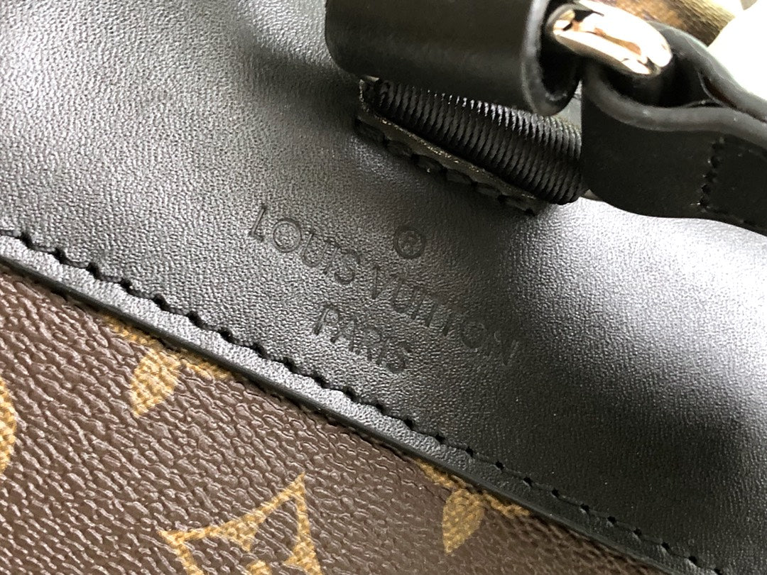 Lou-Christopher 後背包 老花咖色