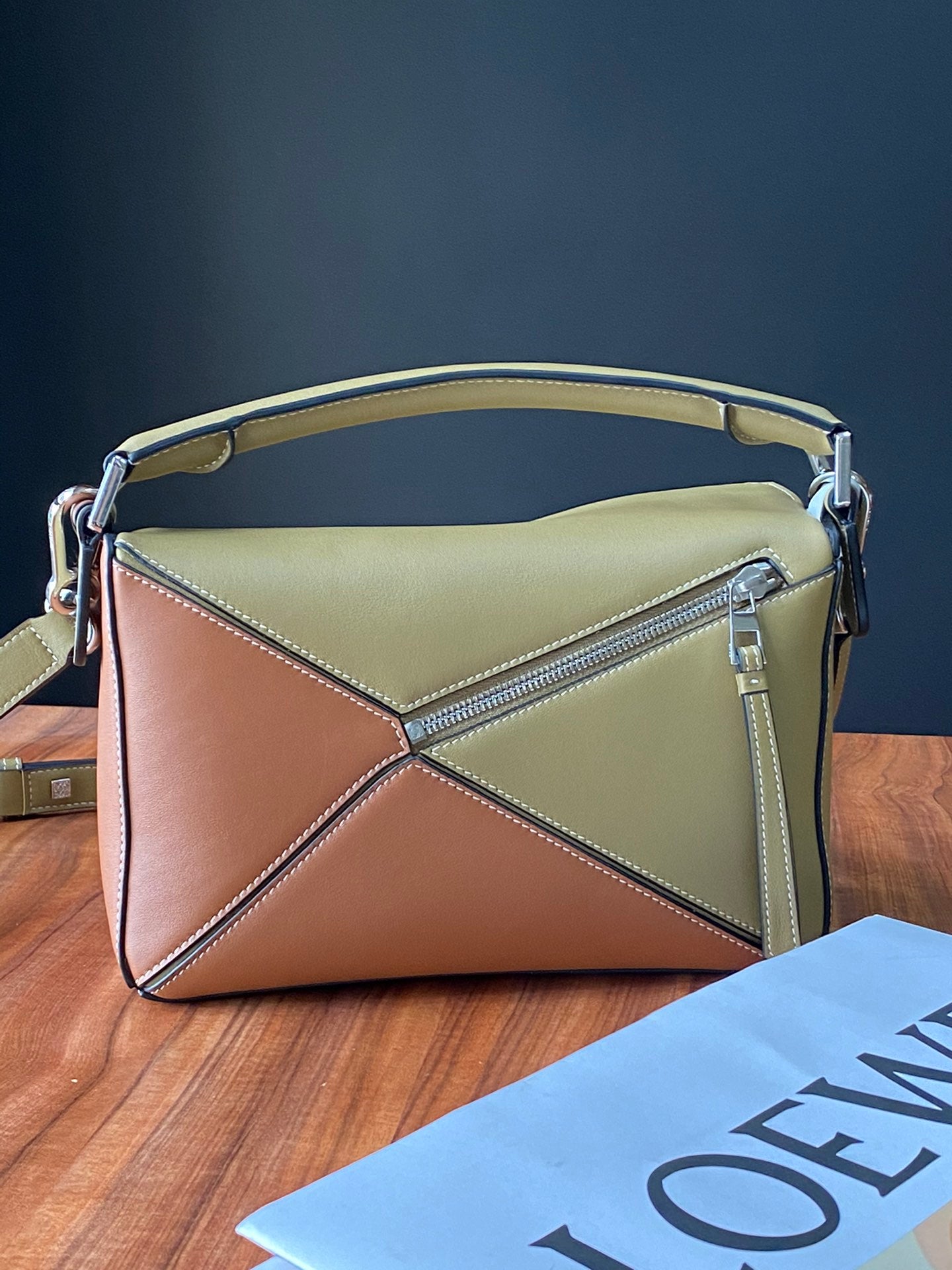 羅L威-Puzzle bag 小牛皮 小號