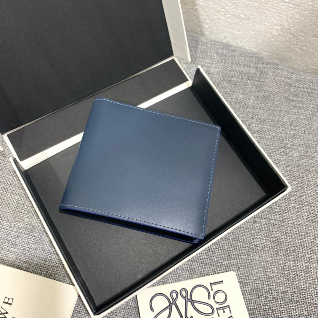 Loewe Brand Bifold Wallet 男款對折短夾