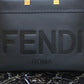 芬F家-Fendi Sunshine-中號黑色牛皮手提袋