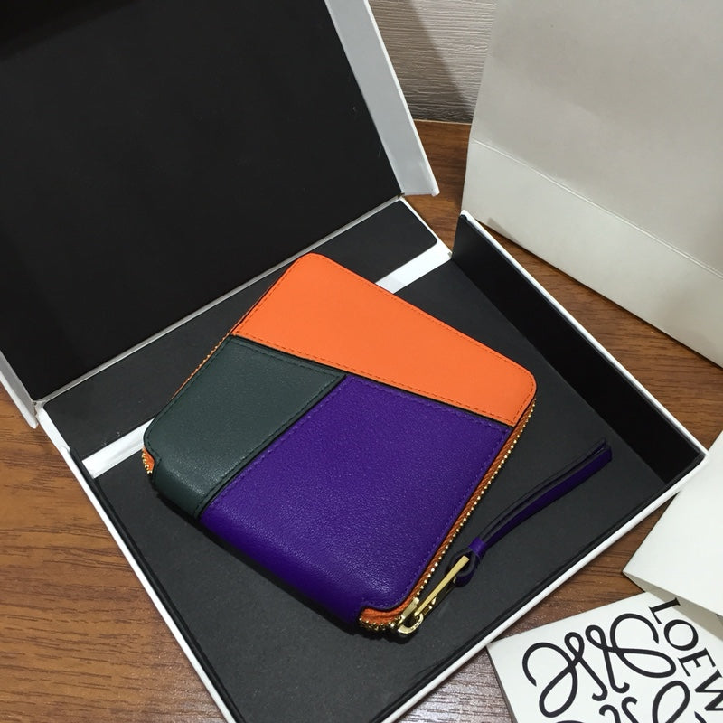 Loewe Puzzle系列 拉鍊短夾