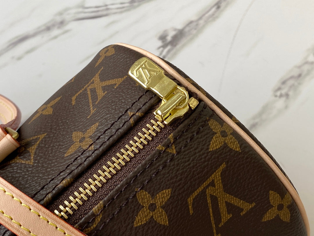 LV M51385 復古VINTAGE圓筒子母包