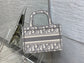 Dior Book Tote-Mini 23cm-灰色老花