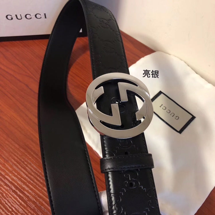 古G家-皮帶-4.0cm-男款