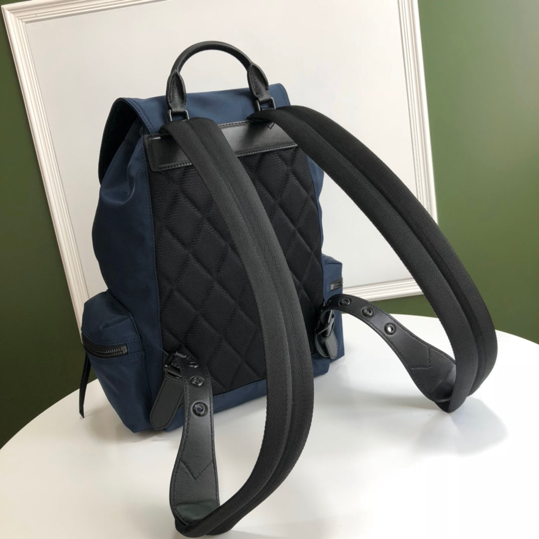 巴B家-Rucksack 軍旅背包 深藍色