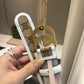 古G家-白色皮帶-3.0cm