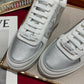 LV鞋-LV TRAINER 低筒 休閒鞋（銀）