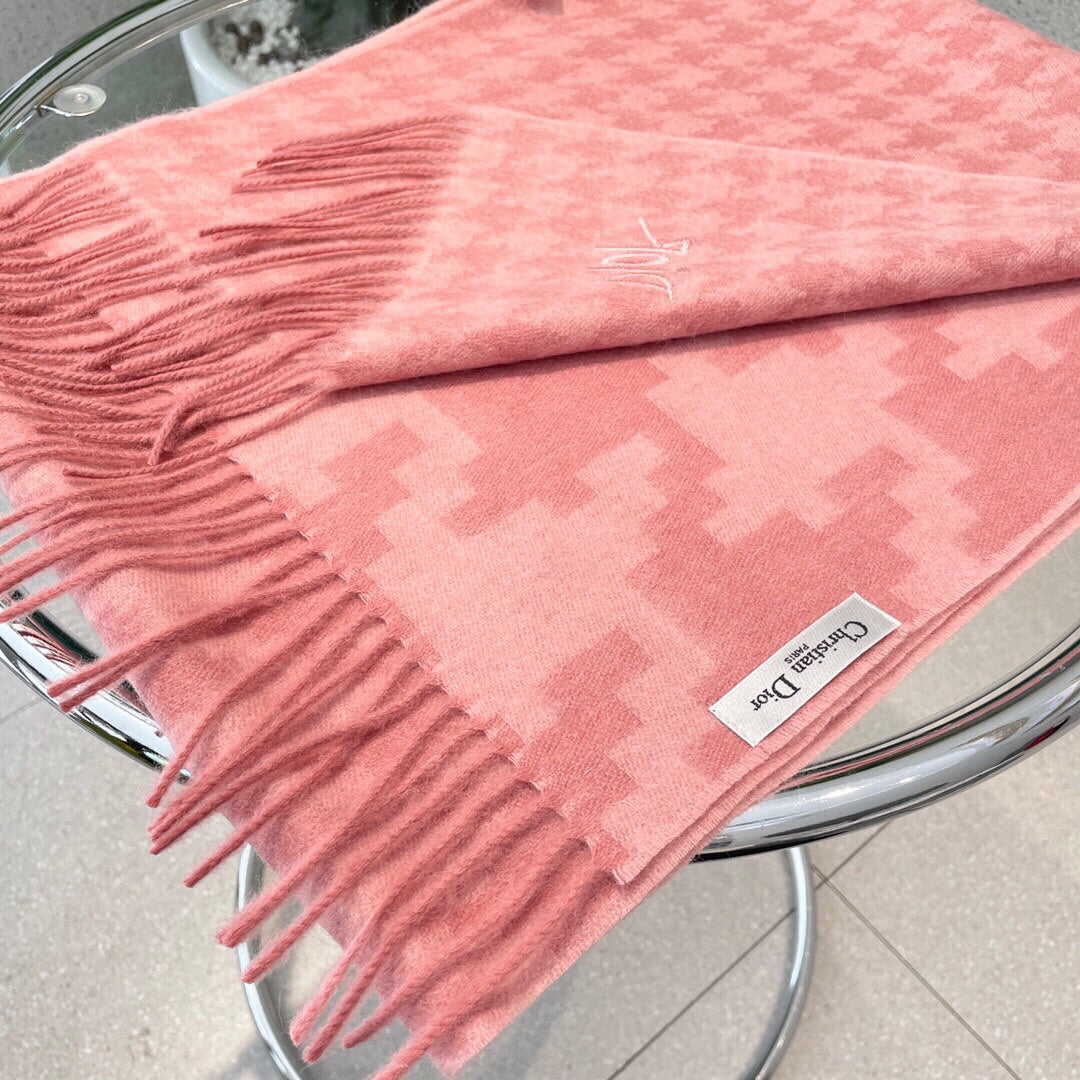 迪D家-漸變羊絨長圍巾 32*200cm 100%頂級羊絨