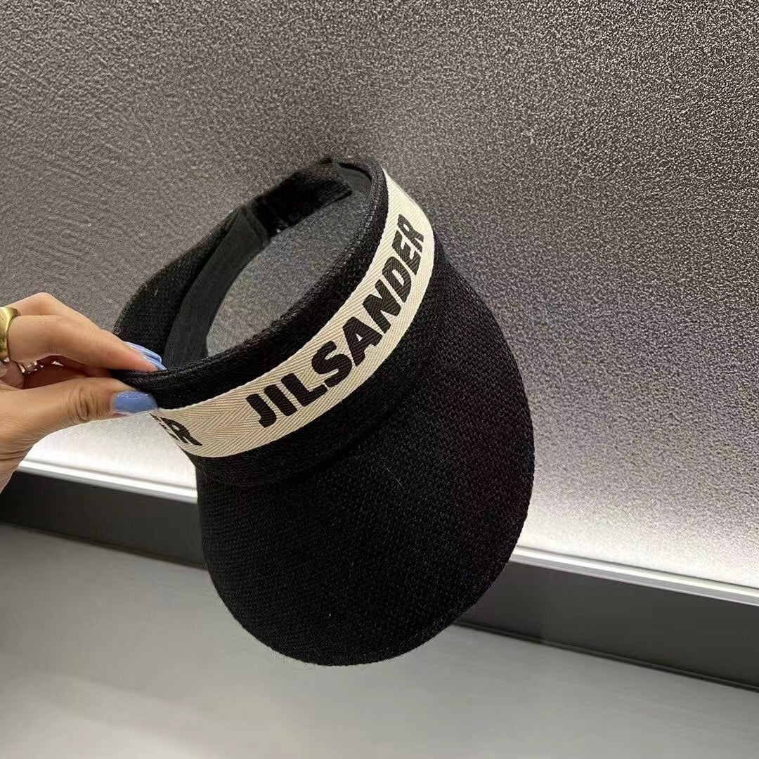 JIL SANDER 空頂遮陽帽