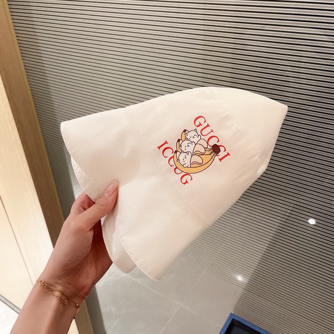 古G家-2022貓咪圖案漁夫帽