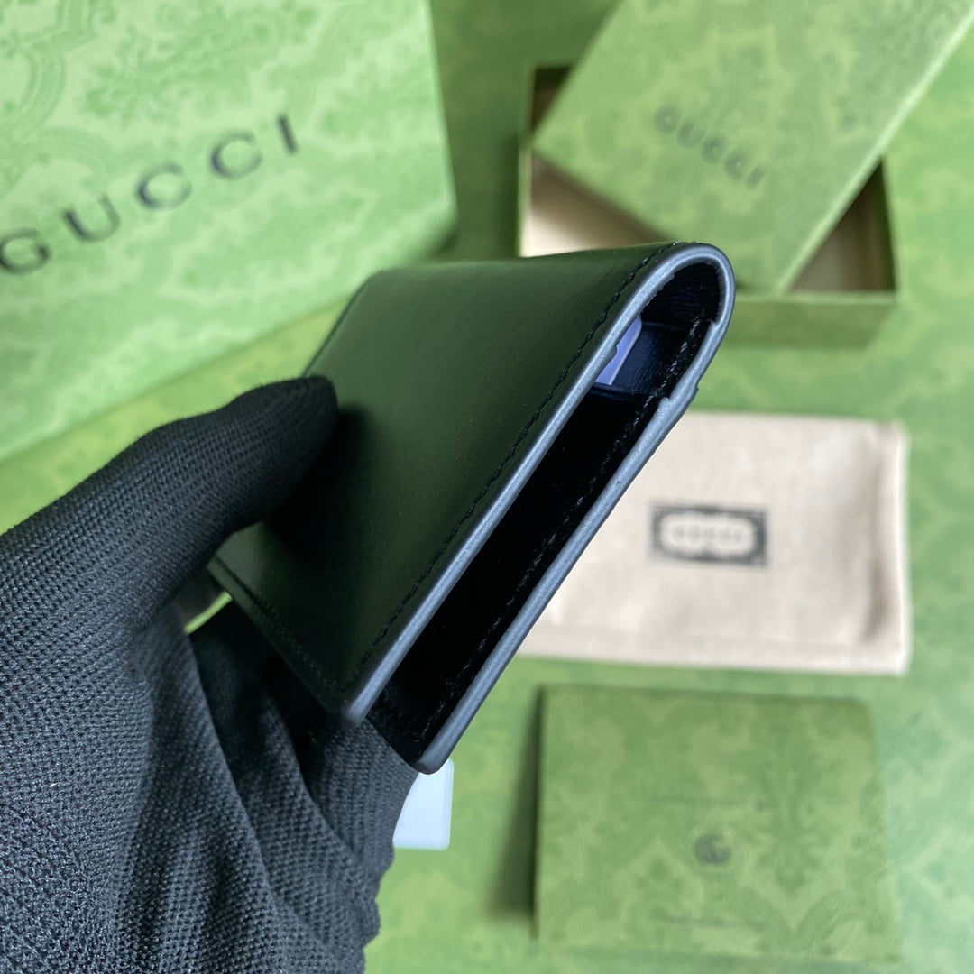 Gucci 牛皮卡包