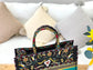 Dior Book Tote-大號41.5cm-黑花
