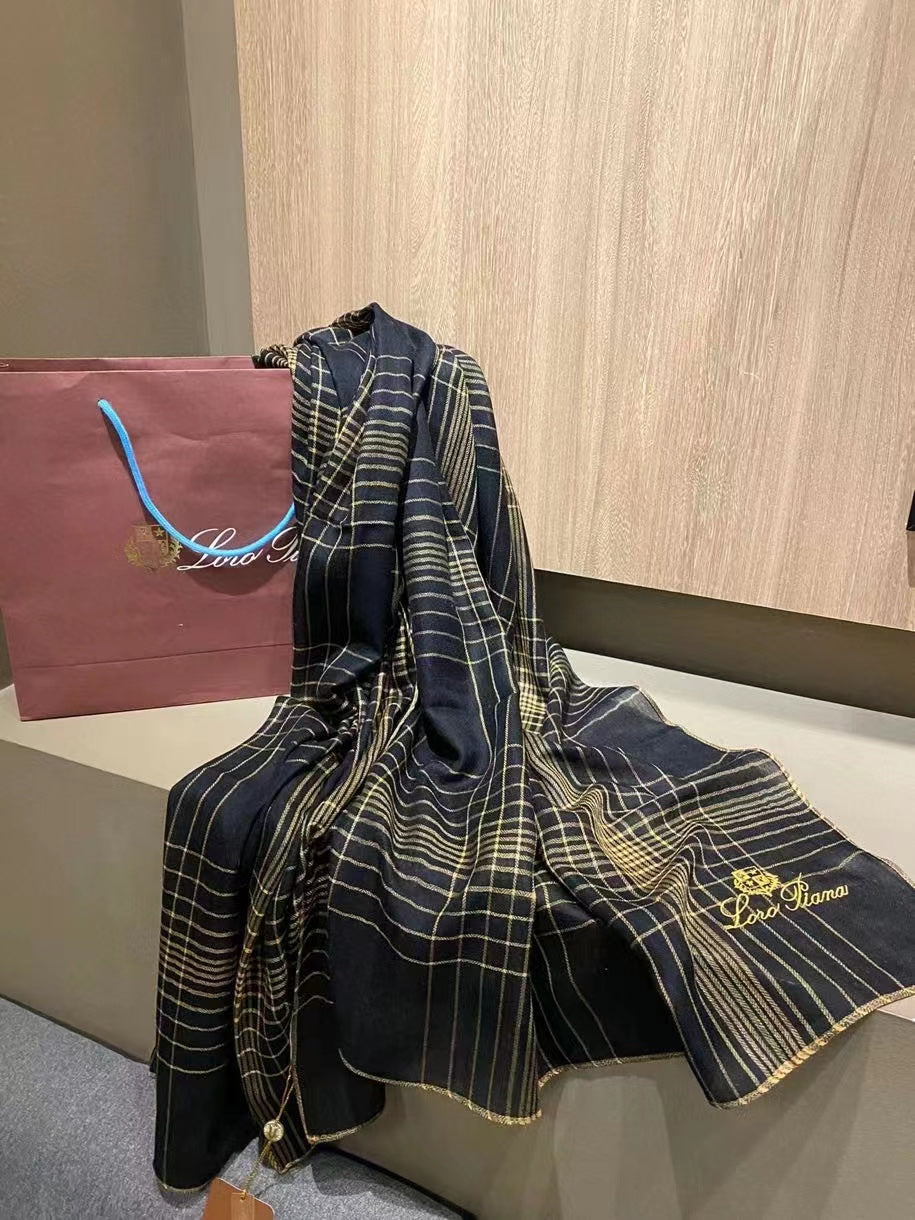 L-Piana 2022-100%羊絨長巾-80*200cm