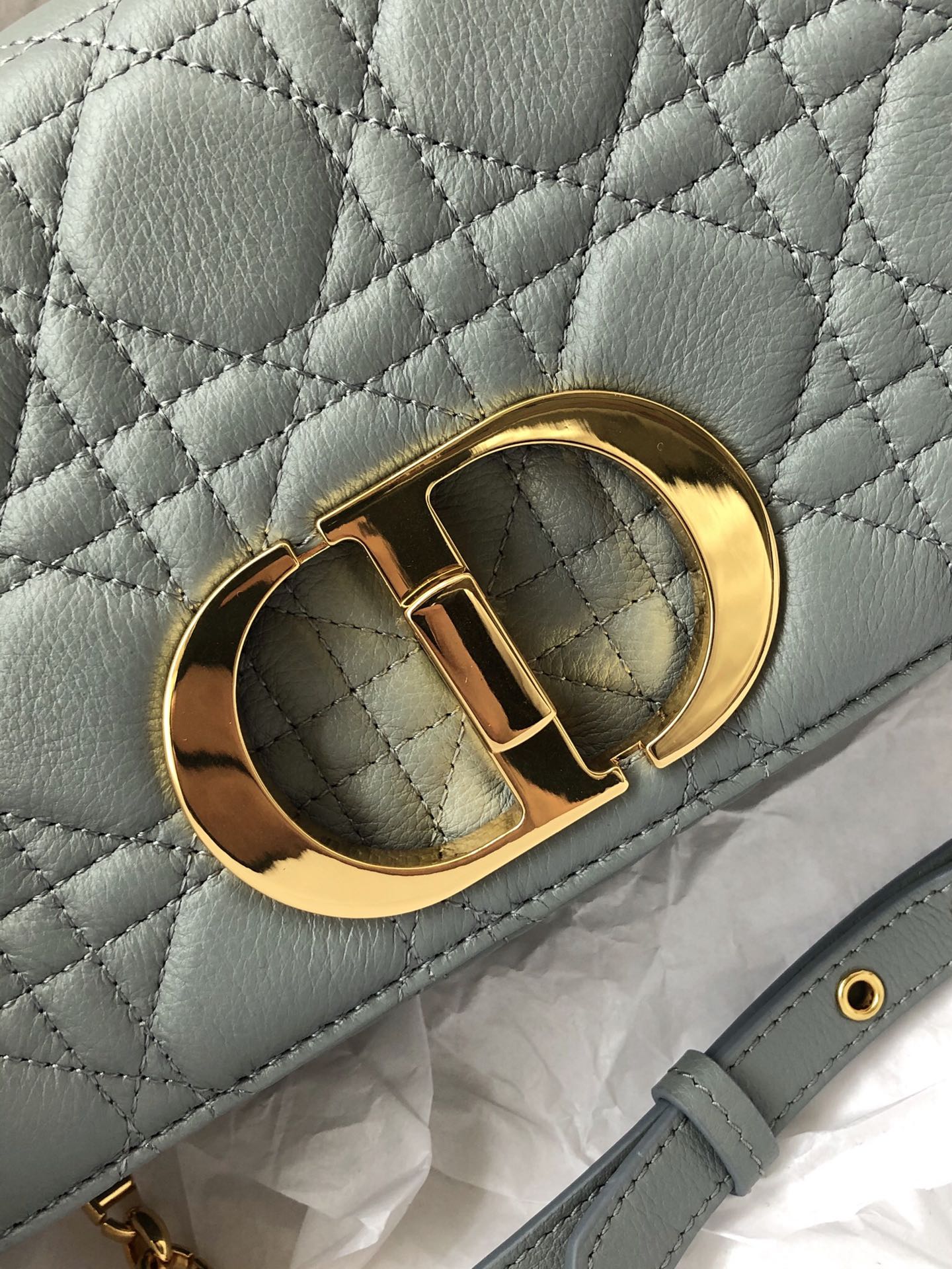 Dior Caro 小號20cm-岩石灰