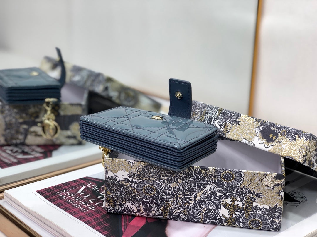 Dior 風琴卡包-10.5cm