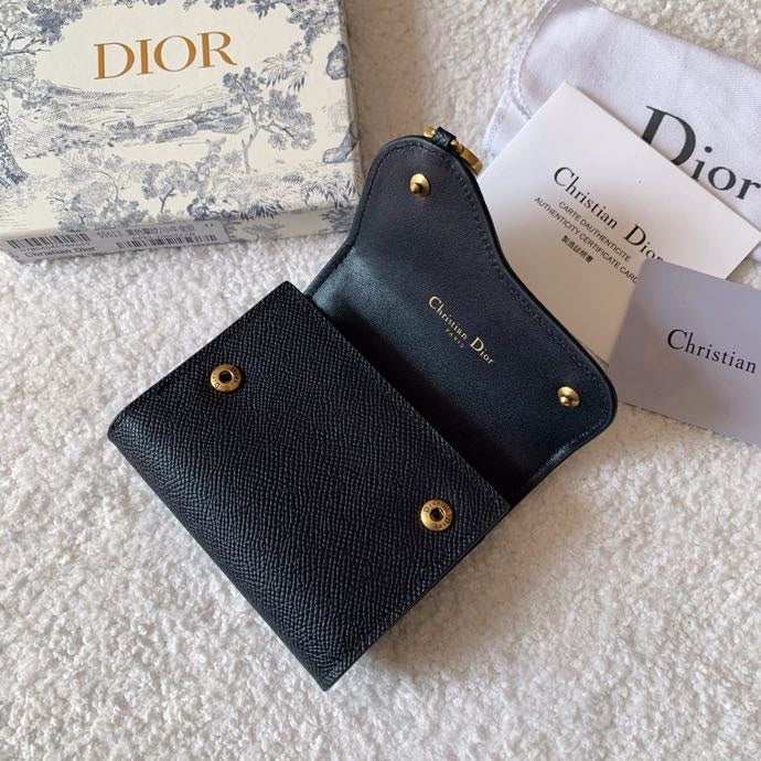 Dior Saddle 馬鞍三折短夾