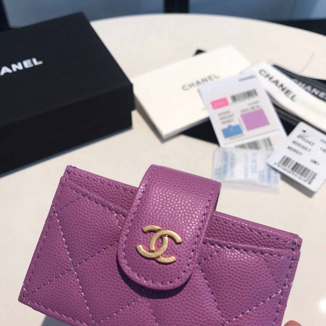 Chanel 多隔層風琴式卡包
