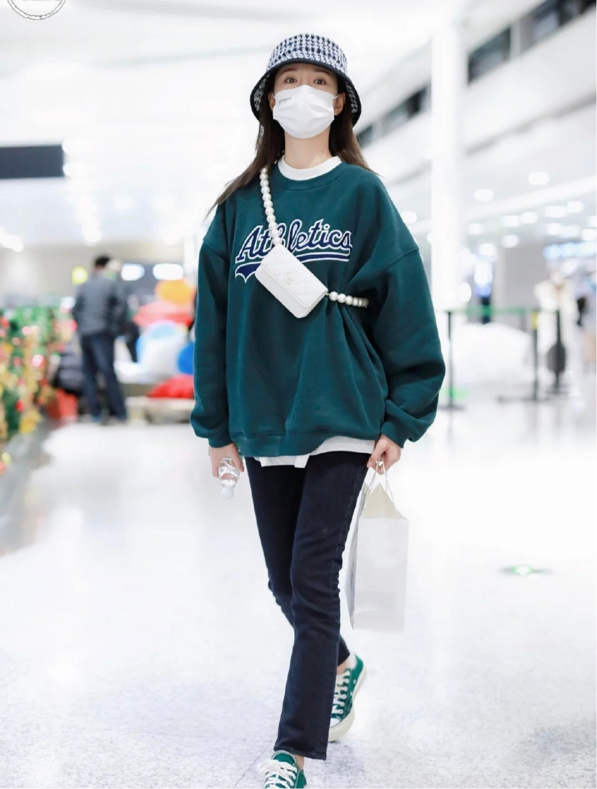 Chanel 珍珠鏈條小包