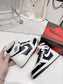 N1KE-WMNS Air Jordan 1 男女同款 黑色