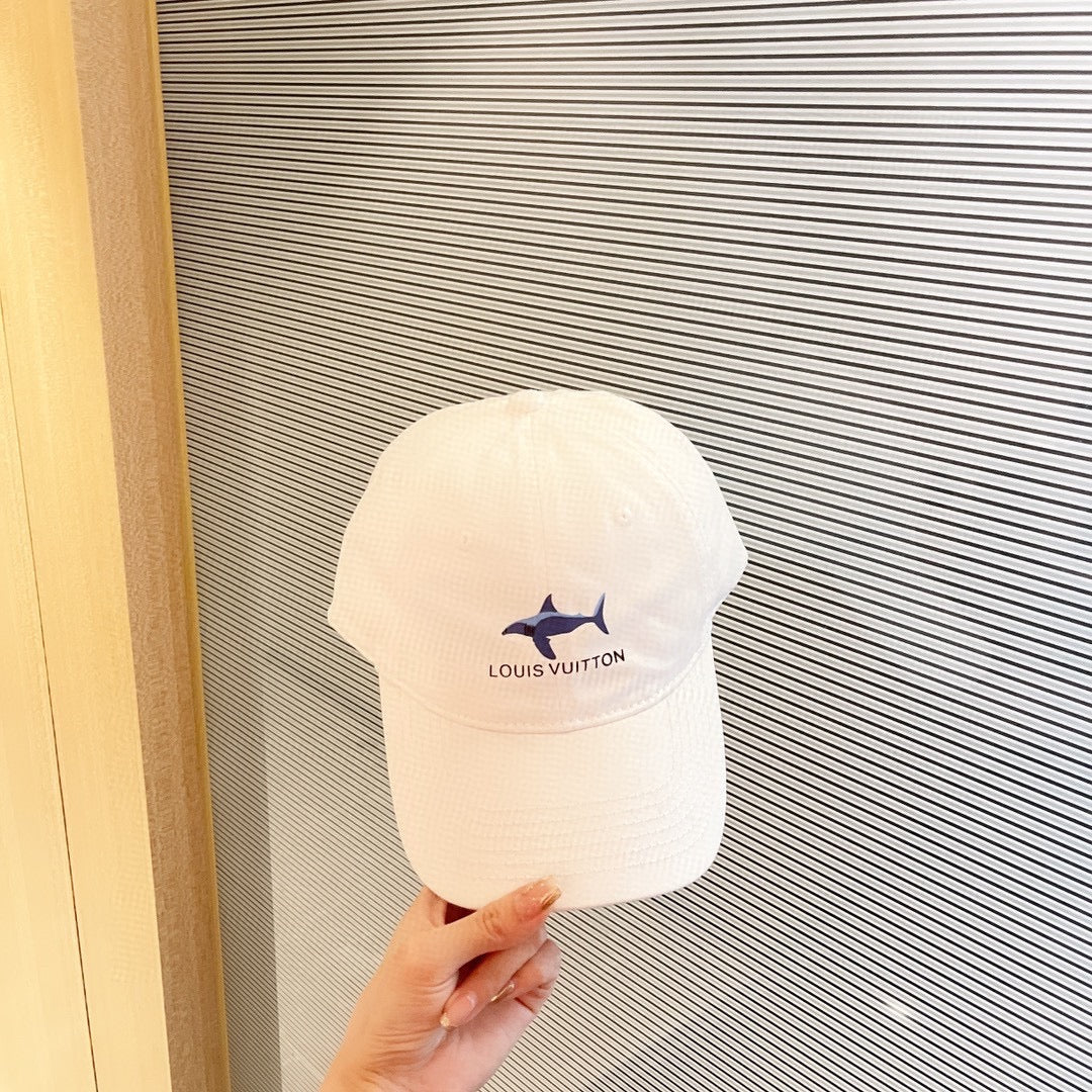 路L家-新款鯊魚圖案棒球帽 多色