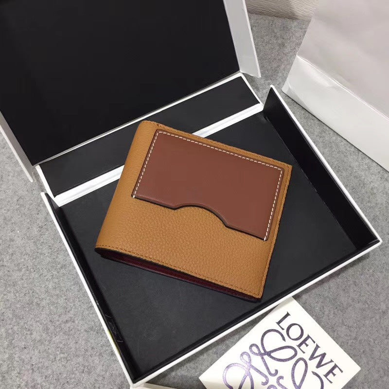 Loewe 男款對折短夾