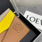 Loewe Plain Card Holder 多色拼接皮革卡包