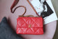 Chanel 19Bag-中號珊瑚紅