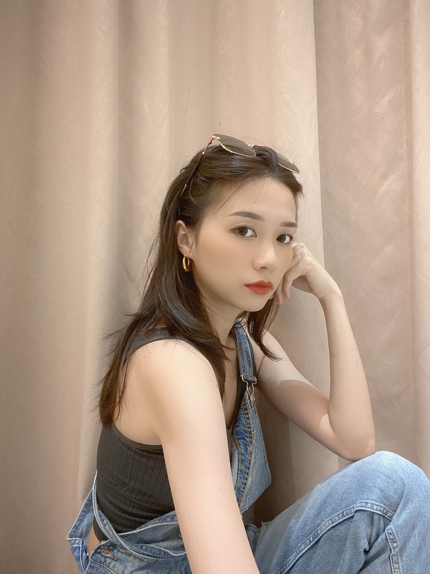 古G家-墨鏡 GG2068 59-21-140 上身圖
