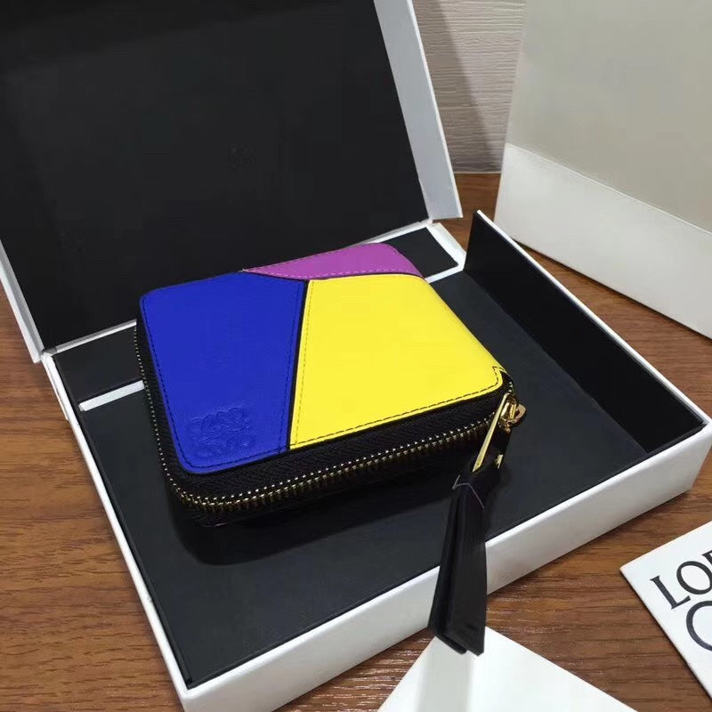 Loewe Puzzle系列 拉鍊短夾