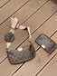 M44840 路L家-Multi Pochette Accessories 五合一麻將包 粉色