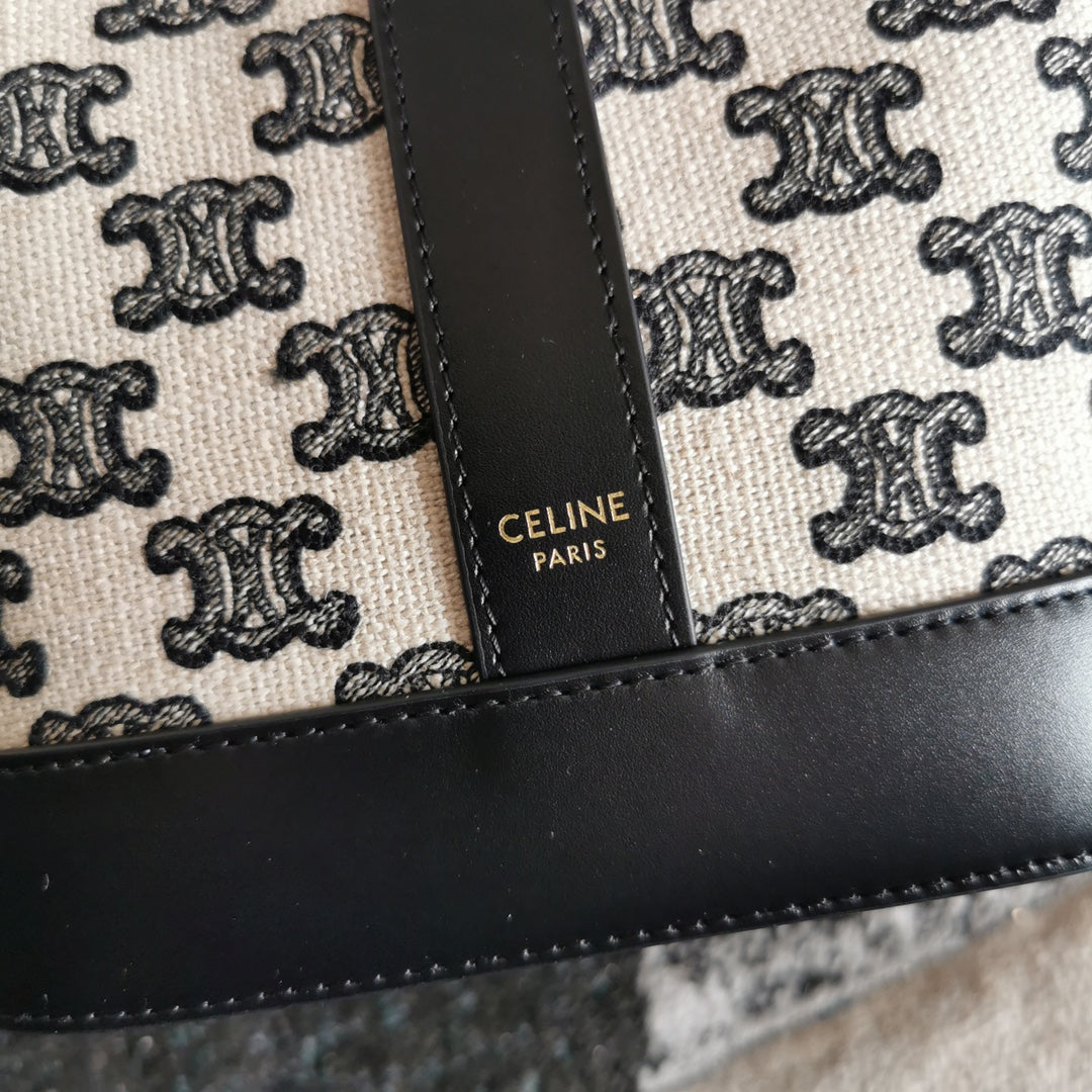 賽C家-織物刺繡水桶包