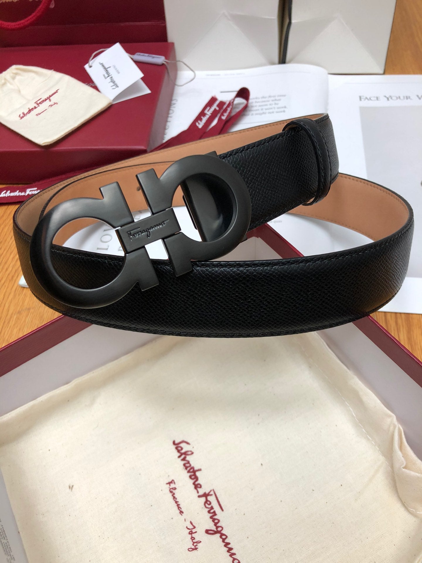 SF菲拉格-皮帶-3.5cm-男款