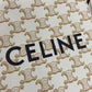 熱銷款 賽C家-Celine Mini Cabas 棕色老花